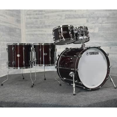 Yamaha Recording Custom 5pc Drum Set 22/10/12/14/16 Classic Walnut image 1