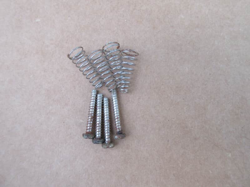 Vintage 1980s Ibanez 1983 84 Guitar Pickup Adjustment Screws & Springs Japan image 1