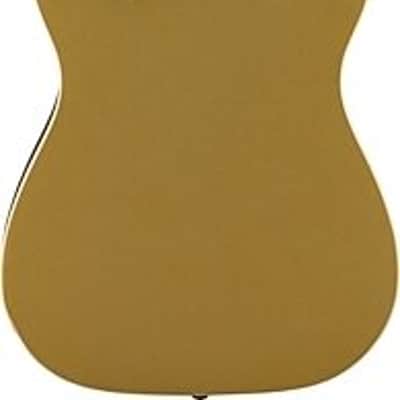 Squier Classic Vibe Custom Telecaster SH Electric Guitar with Bigsby, Parchment Pickguard, Aztec Gold image 3