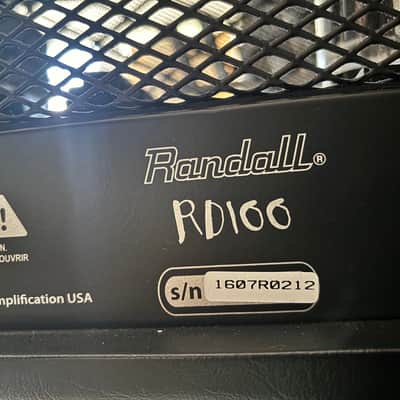 Randall RD100H Diavlo 100W 3-Channel All-Tube Guitar Amp w/ 4-Button Footswitch image 8