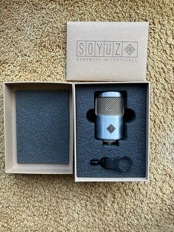 Soyuz Microphones 1973 Large Diaphragm Cardioid Condenser Microphone 2022 - Present - Nickel image 1