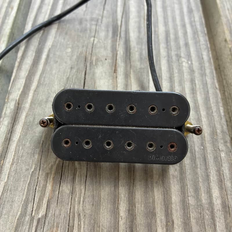 Dimarzio DP184 Chopper Hot Rail Bridge in Black