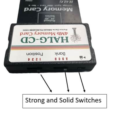 Roland/Akai Memory Data Card 16 x 256MRAM or 8 x 512MRAM -4MB for JD+JV Series image 5