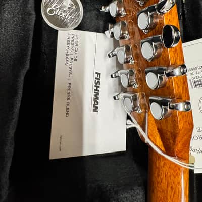 Tanglewood TW40-D-12 String AN-E Sundance Historic Solid Spruce/Mahogany Dreadnought with Electronics 2020 - Present - Natural Gloss image 6