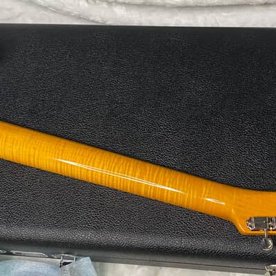 NEW! Fender Custom Shop Flamethrower Telecaster Custom - NOS - Modern Specs - Texas Special Pick-Ups - AAAA Flamed Neck - Purple Sparkle - Authorized Dealer - 7.8lbs - G07233 image 11