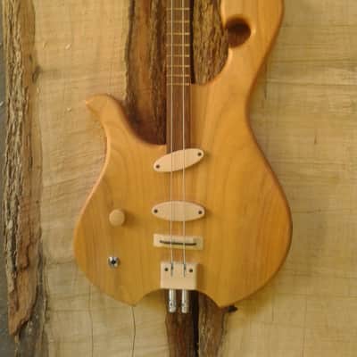 Headless 2 string bass guitar. L/H. Free shipping! image 2