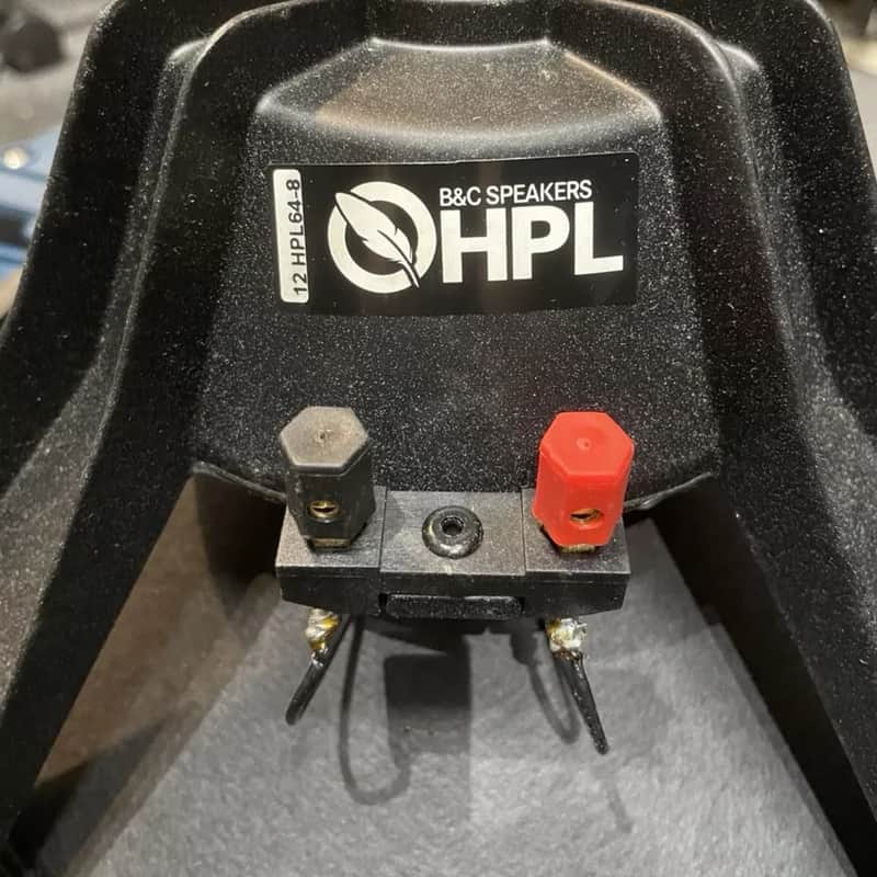 2010s B&C 12HPL64 Professional Neodymium Woofer 8 Ohm Black