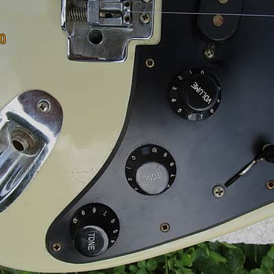 Cruise Stratocaster Guitar, 1980's, Made In Korea, White, Clean image 5