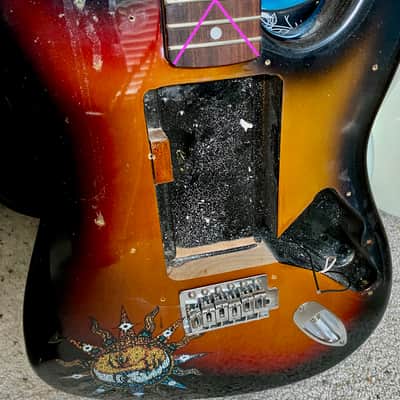 1990's Cort Strat Style Guitar Body / No Neck Included image 2