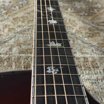 Eastman AC622CE-SB Grand Auditorium Acoustic Electric in Sunburst w/ Hard Case & Free Pro Setup image 8