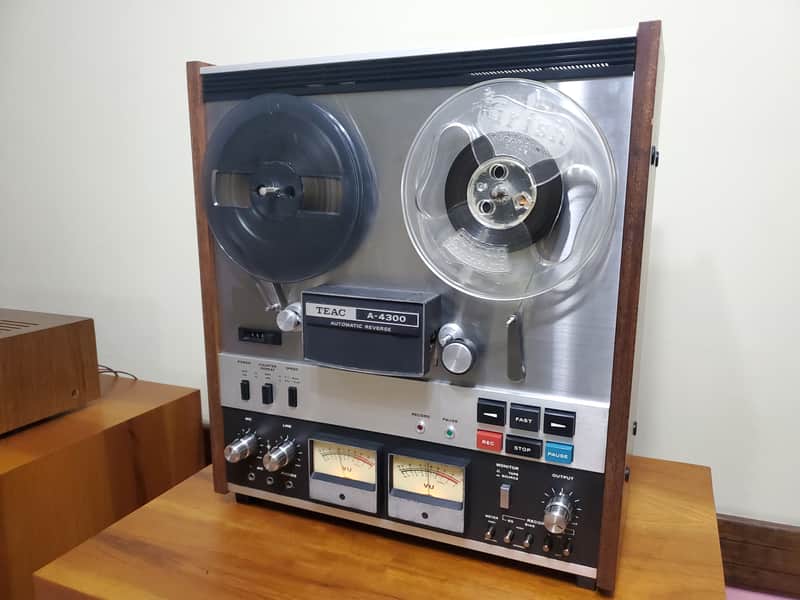 TEAC A-4300Sx 1/4" 2-Track Reel to Reel Tape Recorder image 1