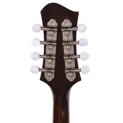 Eastman MD404 Sitka/Mahogany A-Style Oval Hole Mandolin Black image 6