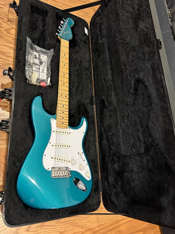 Fender American Standard Limited Edition Stratocaster 1995 - Ocean Turqoise image 1