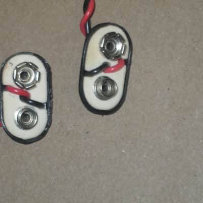 used 1980s genuine DOD double 9v battery clip for Performer Series pedals (NO pedals included / NO other parts included) battery clips work fine (pedal & internal parts seen in pictures provided as a reference) image 8