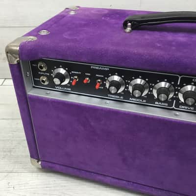 Amplified Nation Bombshell Overdrive Head 22W 6V6 - Purple Suede image 3