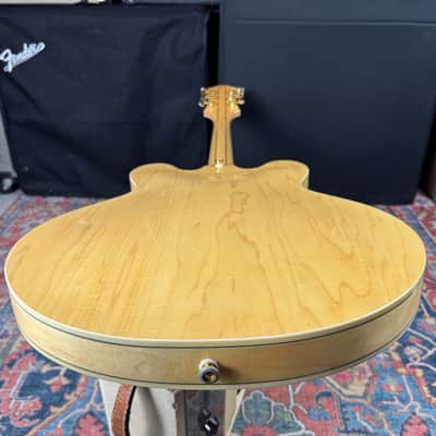 *VIDEO* Epiphone Sheraton II Semi-Hollow Body Natural w/Hard Case- 2008 image 12
