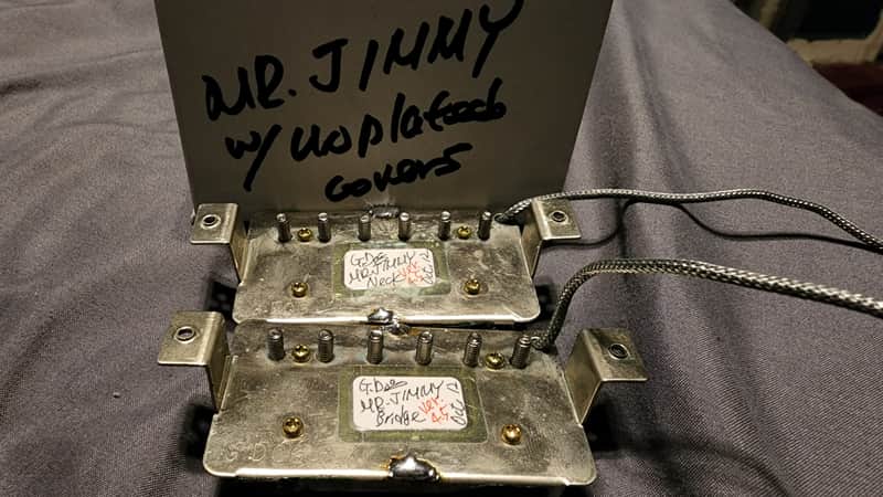 Grinning Dog pickups Mr Jimmy( Jimmy Page 1973 msg tone) | Reverb
