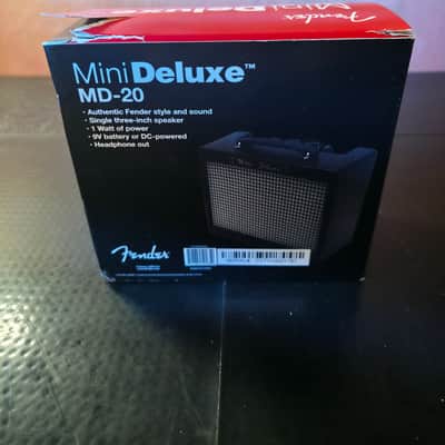 Fender MD20 Mini Deluxe Amplifier 2010s - Black image 9