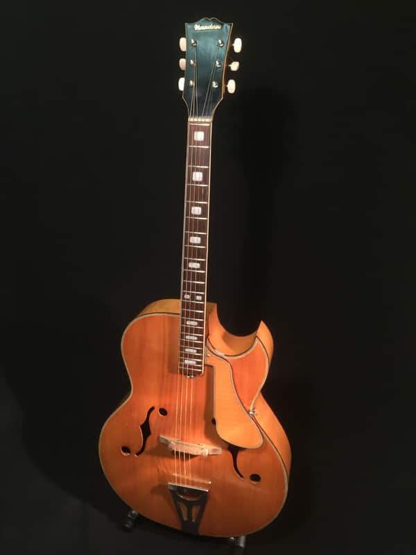 Nardan Model 100 MIJ 1950's/60's Archtop Spruce top Maple back & sides image 1