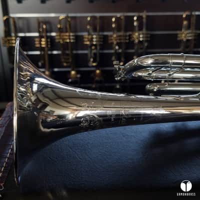 50th Anniversary Vincent Bach Stradivarius 37 trumpet case mouthpiece GAMONBRASS image 5