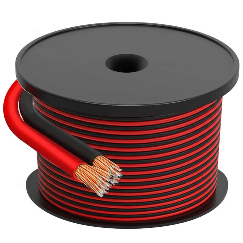 16 Gauge Speaker Wire (100FT, 16 AWG, Speaker Cable, ) - Car Audio Wire for Home Theater, Surround Sound Systems, Automotive Amps, Banana Plugs image 1