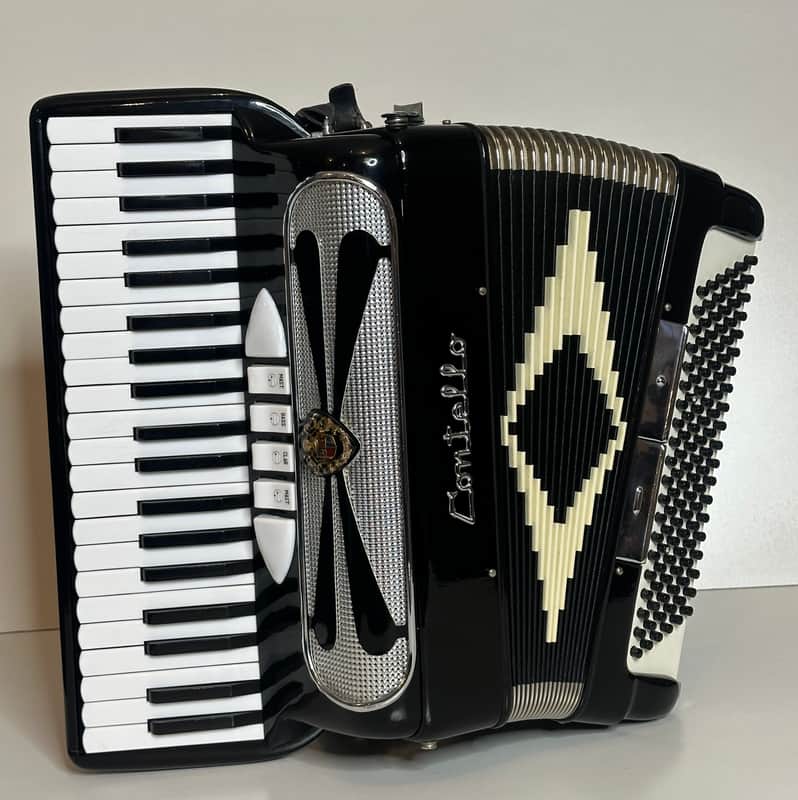 Contello Piano Accordion LM Made In Italy (41 Key/120 Bass) W/ Hardcase M. 2442S image 1