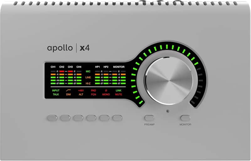 Universal Audio Apollo x4 Gen 2 Thunderbolt Audio Interface image 1