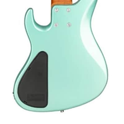 Sadowsky MetroExpress 24-Fret Modern Bass, Morado Fingerboard, 5-String - Solid Sage Green Metallic High Polish image 9