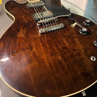 Gibson ES-335 60s (Dark Walnut) + 2 Maestro Pedale & Koffer Bild 7