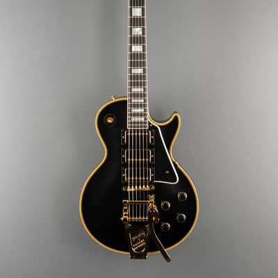 Gibson Custom Shop 1957 Les Paul Custom Reissue - VOS Ebony 3 Pickup w/Bigsby image 3