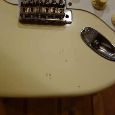 Squier JV strat Olympic White image 9