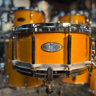 Pearl Masters Maple/Gum Drum Set - 10/12/14/16/22 - 14x7 Free Floater SD image 2