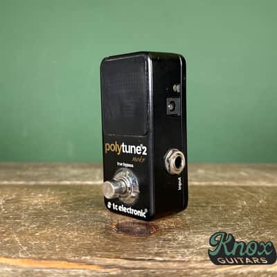 ギター tc electronic polytune2 noir TC Electronic PolyTune 2 Noir Tuning Pedal | Reverb