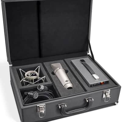 Neumann  U67 Multi-Directional Tube Condenser Microphone Set 2024 - Silver image 1
