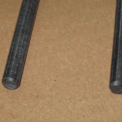 new old stock Gambal GPXH1 (UG13GPXH1) Glockenspiel, Bells, Xylophone Percussive Keyboard MALLETS, 1 & 1/4 inches Gray Very Hard Nylon Flat Ball Heads with Black Synthetic Shafts, with original packaging, from 1990s - early 2000s image 10