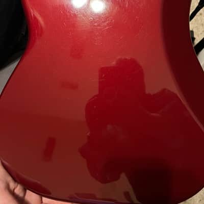 Fender Precision Bass Plus American Fender 1989 - Red image 3