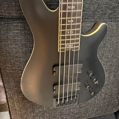Schecter SLS Evil Twin 5-string bass 2023 - Matte Black image 1