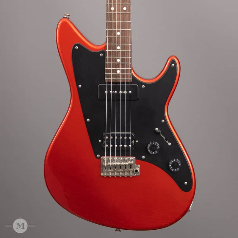 Don Grosh Electric Guitars - ElectraJet - Timeworn Finish - Candy Apple Red