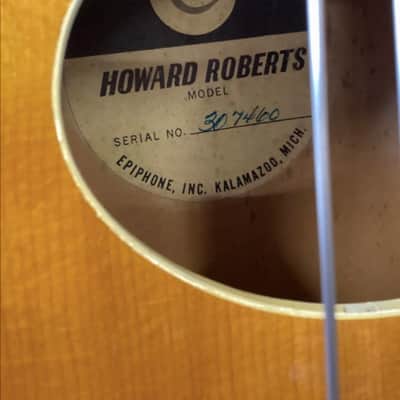 Epiphone Howard Roberts HRSE 1965 - Sunburst image 6