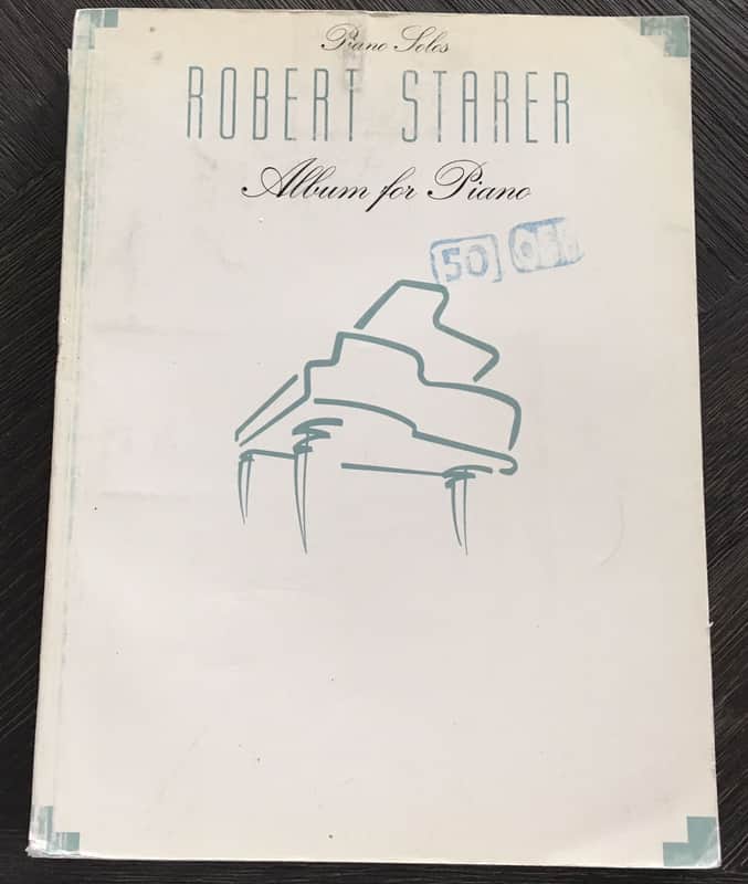 Robert Starer Album for Piano Solos Sheet Music Song Book Songbook image 1