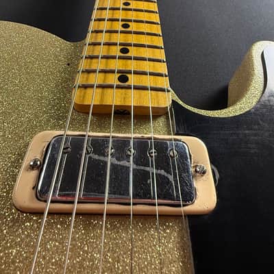 Hot Rod 6 Strings Telecaster 2020s - Relic Gold Glitter image 23