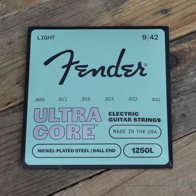 Fender Ultracore Guitar Strings- Nickel Plated Steel- Bullet End- 4250L Gauges .009-.042 image 1
