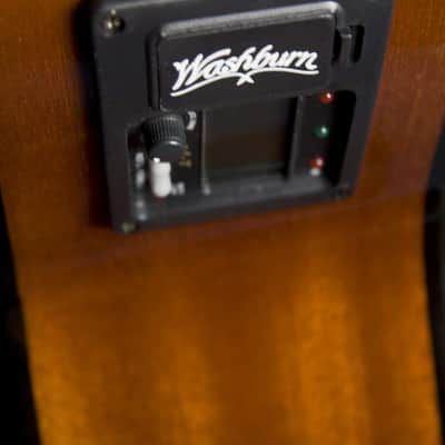 Washburn C5CE Classical Cutaway Spruce Top Mahogany Neck 6-String Acoustic-Electric Guitar image 7