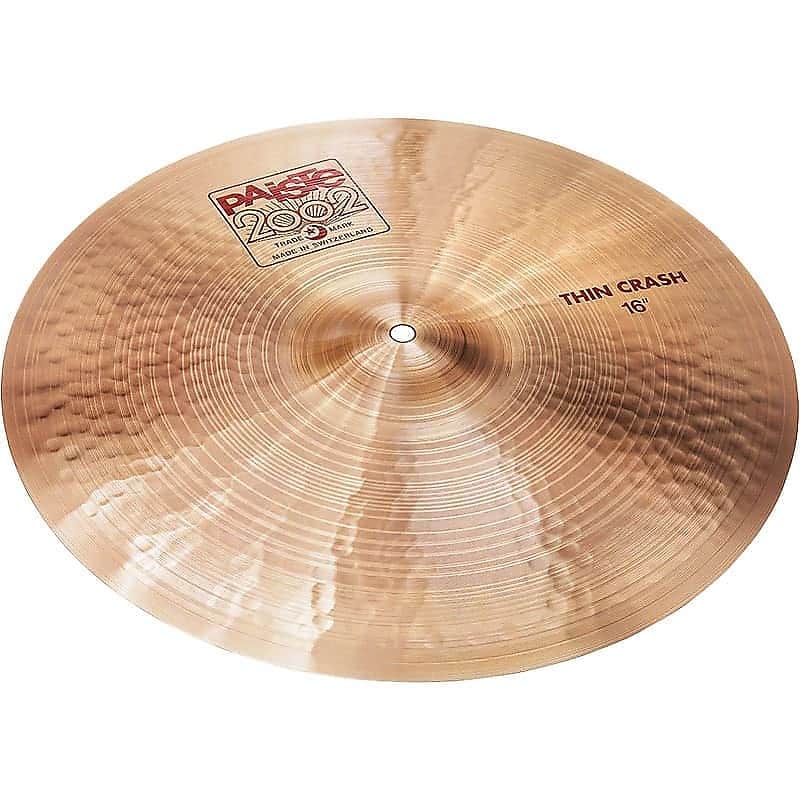 Paiste 16" 2002 Thin Crash Cymbal image 1