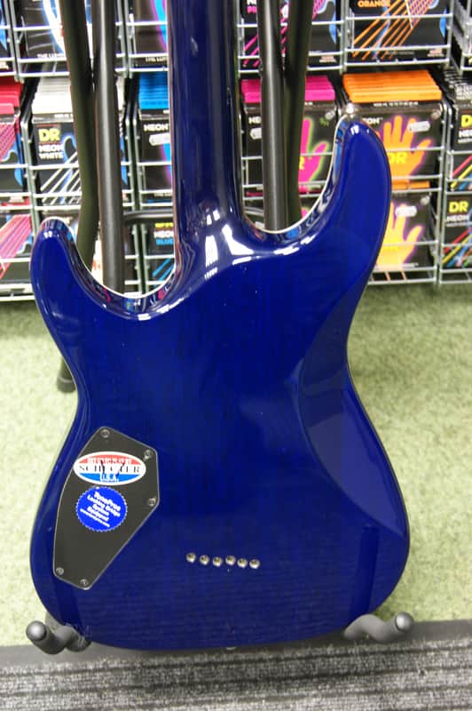 Schecter Diamond Series C-1 Exotic Star in blue (Made in Korea) S