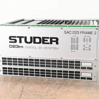 Studer D23m I/O System w/ A-Link HD Card, Fan Module, and Filter Module CG01BZQ image 1