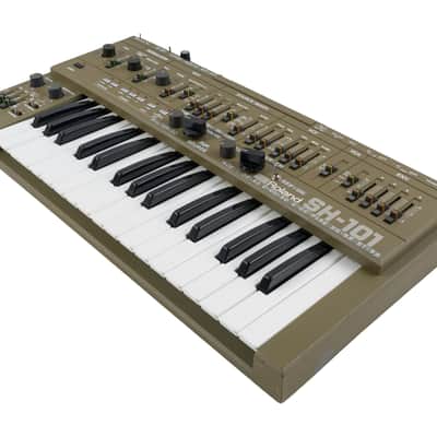 Roland SH-101 Analog Keyboard Synthesizer (Gray) image 3