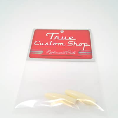 True Custom Shop® 2 Universal Cream Tremolo Arm Tip Whammy Caps for Fender Strat image 4