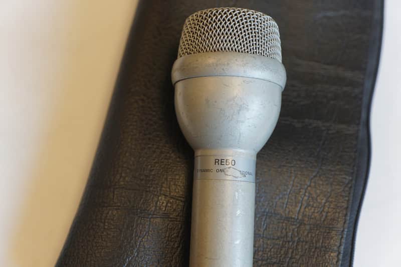 Vintage Electro-Voice RE15 Cardioid Dynamic Microphone 1960 - 1989 - Satin Nickel image 1