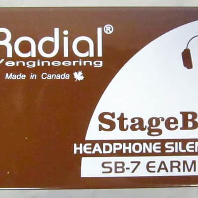 New Open Box Radial StageBug SB-7 Earmuff Studio Headphone Silencer New Open Box image 6